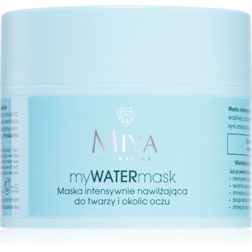 MIYA Cosmetics myWATERmask intenzivna vlažilna maska za obraz in predel okoli oči 50 ml Cene