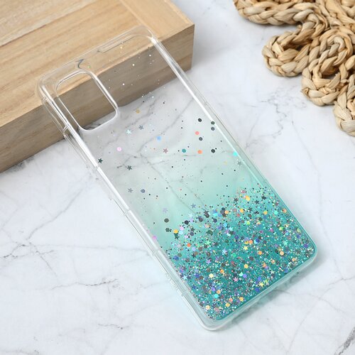 Torbica Silikonska Glitter za Samsung A515F Galaxy A51 mint Slike