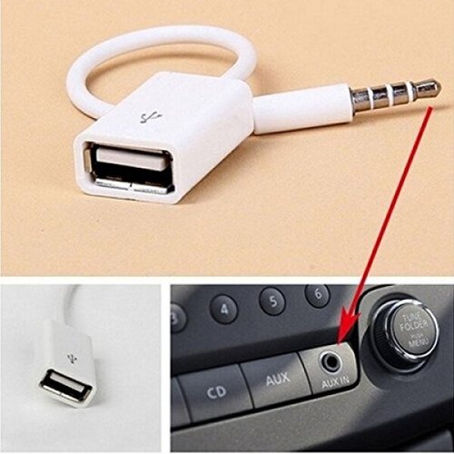  Usb na aux adapter beli 17cm A017 Cene