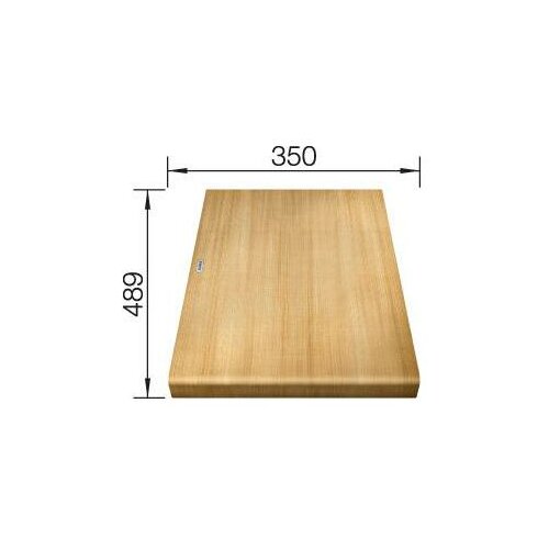 Blanco DASKA za AXIA III - DRVO JASEN (497X350mm) Slike