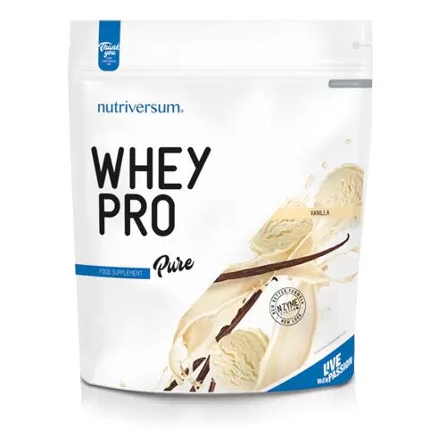 NUTRIVERSUM whey pro - prvoklasni čist protein surutke - vanila 2kg Cene