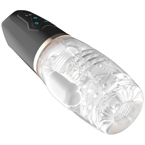 Rimba Toys Orgastobator 03 Male Masturbator Black & Transparent Cijene