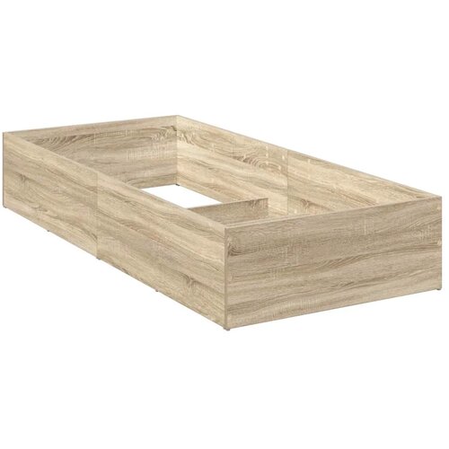  Okvir za podesivu bazu kreveta Hrast sonoma 100 x 190 cm - Hrast sonoma 100 x 190 cm Samo okvir kreveta Slike