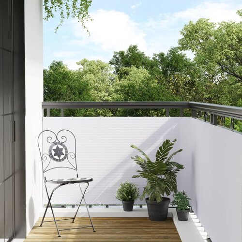 Furnova Balkonsko platno belo 600x80 cm poli ratan, (21919015) Cene