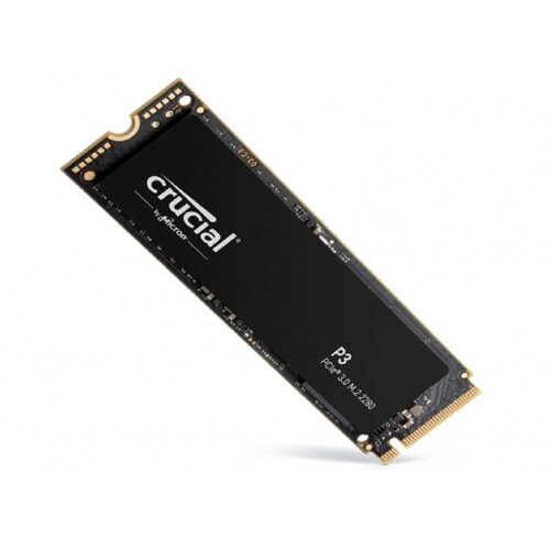 Crucial SSD P3 500GB NVMe M.23,5000/1900 MB/s Slike