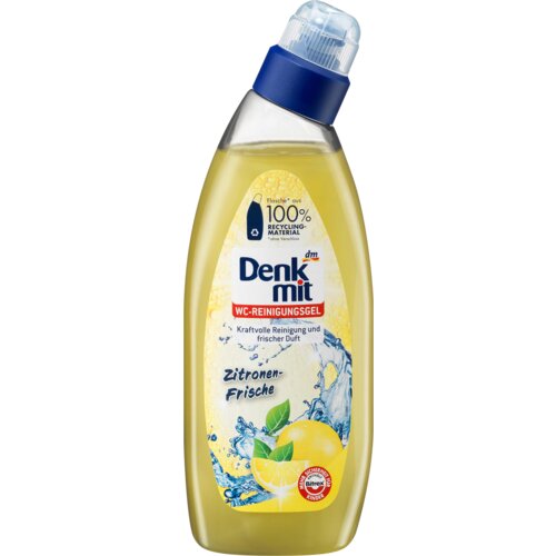 Denkmit gel za čišćenje wc šolje - limun 750 ml Slike