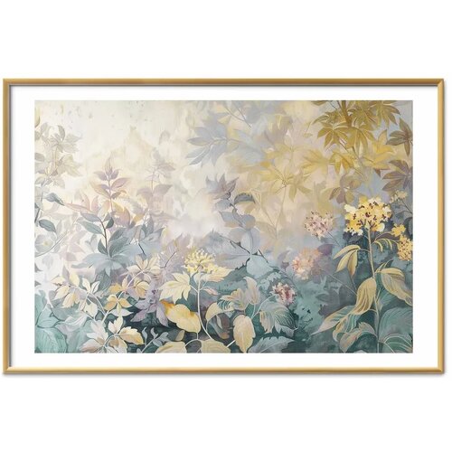  Plakat Tapestry Pattern in Colorful Flowers 42x29.7 Zlatni okvir s margom Cijene