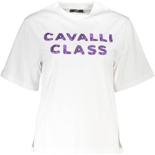 Cavalli Class SHORT SLEEVE T-SHIRT WOMEN WHITE Cijene