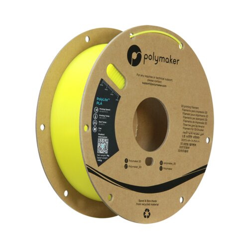  PolyLite Luminous PLA Yellow Slike