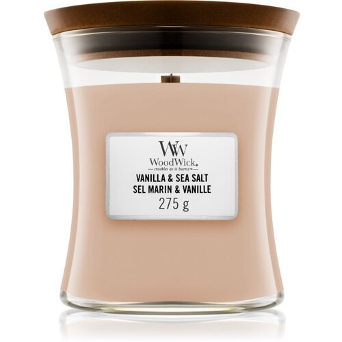 WoodWick SVEČA V KOZARCU CLASSIC MEDIUM VANILLA & SEA SALT Cene