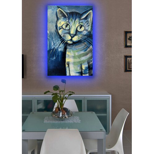 Wallity Zidna slika sa LED osvetljenjem 4570DACT-1, 45x70 cm Cijene