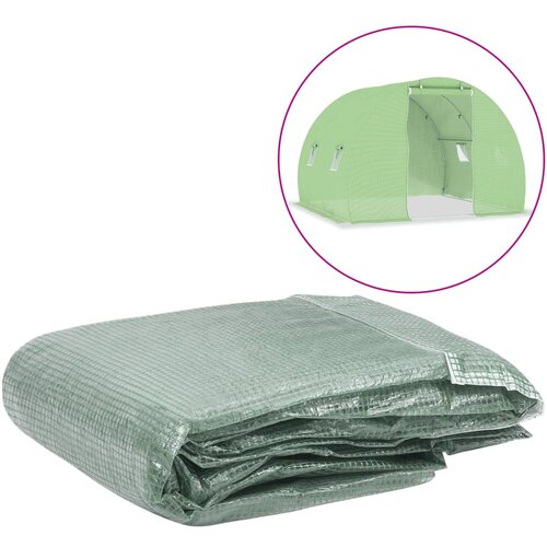 vidaXL Nadomestno pokrivalo za rastlinjak 6 m² 200x300x200 cm zeleno, (20747963) Cene