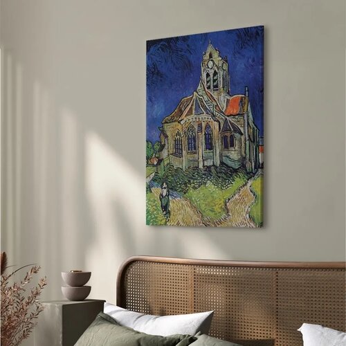  Slika - Vincent van Gogh &amp;ndash; Church at Auvers 40x60 Standard Slike