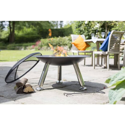 Posuda RedFire Ognjišče Chicago črno jeklo 75 cm Cene