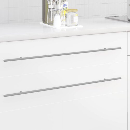 Drška za ormar 12 pcs Srebrno 800 mm Nehrđajući čelik Cijene