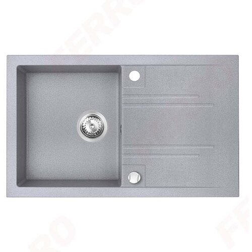  Sudoper Mezzo 78&amp;times;48 Grey Slike