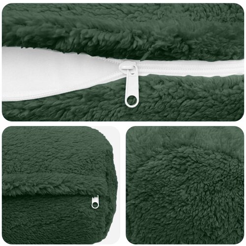  Presvlaka za jastuk 6 pcs HEERLEN Tamnozelena &amp;Oslash; 15 x 40 cm Slike