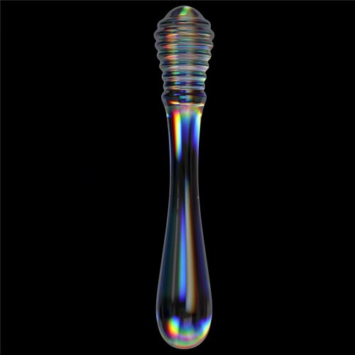 Lovetoy Twilight Gleam Glass Dildo Twin Pleasures Cene