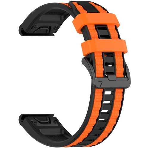 INF 22mm hitro snemljiv silikonski pa&scaron;ček za Garmin Fenix 8 Pro, 47MM/45MM Orange, (5000264439) Cene