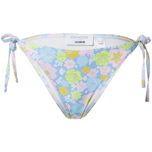 florence by mills exclusive for ABOUT YOU Bikini hlačke svetlo modra / svetlo zelena / lila / oranžna