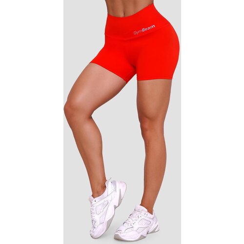 GymBeam Ženske kratke hlače BEAT Tangerine Slike