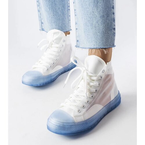 Gemre White and blue high-top sneakers Nanterre Cene