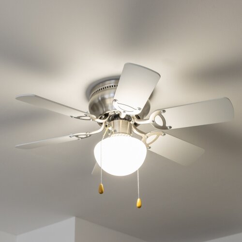  ZEVENTI - Plafonski ventilator GALDANA 1xE27/60W/230V siva/bela Slike