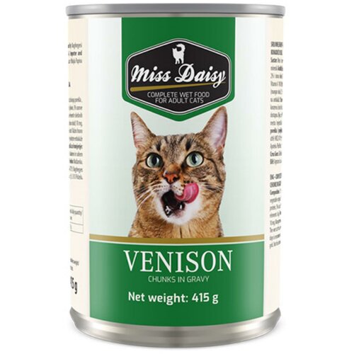 Farmina miss daisy konzerva za mačke - komadići divljači u sosu 415g Slike