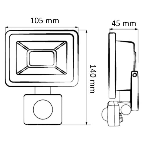  led reflektor sa senzorom 20W/230V IP65 Slike