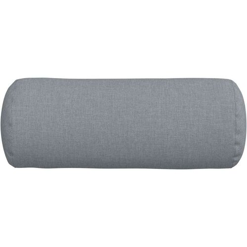 VidaXL valjkasti jastučići 2 pcs svijetlo siva &amp;Oslash; 15 x 40 cm tkanina Slike