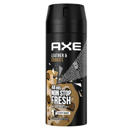Axe Leather & Cookies 150 ml sprej brez aluminija za moške