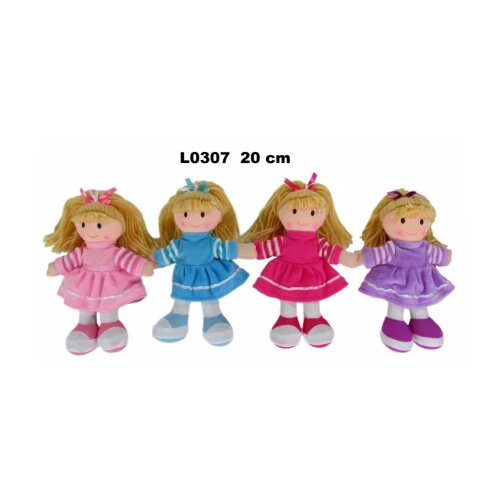 Bajkolino Lutka krpena 20 cm 4 u asortimanu 156471 Slike