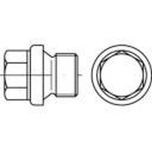 Toolcraft TO-5449287 čep vijci M18 vanjski šesterokutni DIN 910 mjed 25 St. Cene