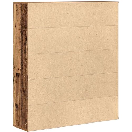 VidaXL Regal za knjige boja starog drva 89x24x101,5 cm drveni Slike