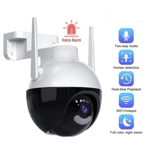  okrugla ptz 12MP wifi kamera sa led svetlima &ndash; autotracking, noćni mod, icsee Cene