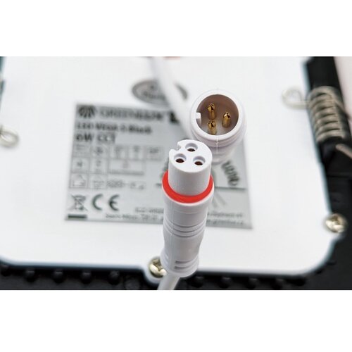  led ugradno svetlo vega LED/12W/230V 2900/3900/5800K prečnik 17,5 cm crna Slike