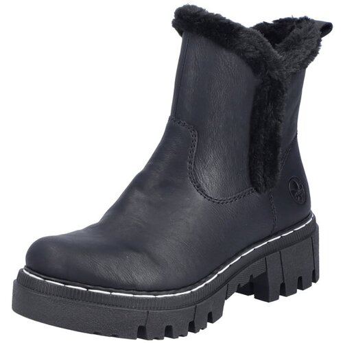 Rieker Čizmice crna Slike