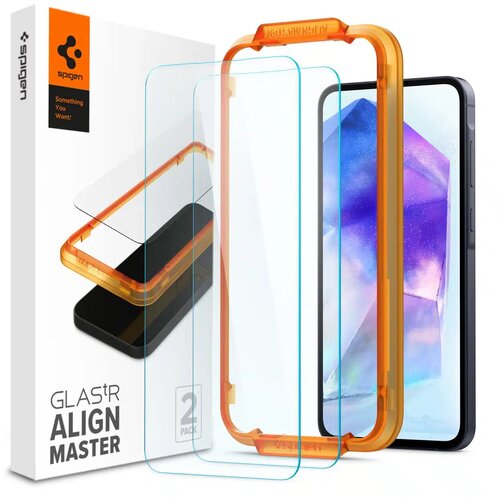 Spigen Glas.tR Align Master (2 kom) za Samsung Galaxy A55 5G - Prozirni Cijene