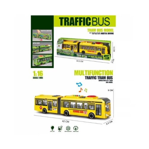 Merx igračka gradski autobus sa svetlom i zvukom ( A083096 ) Cene