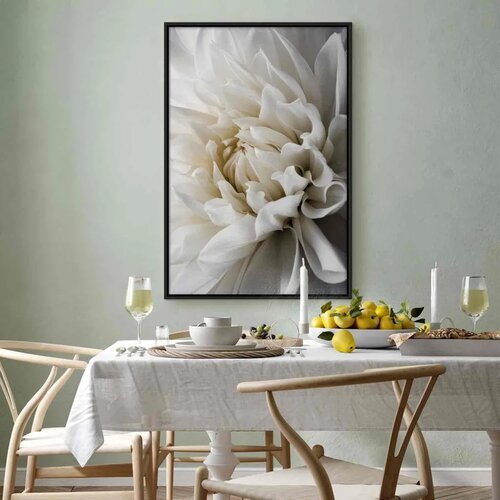  Slika - White Dahlia 60x90 Slike