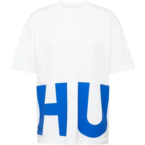 Hugo Blue Majica 'Nannavaro' plava / bijela