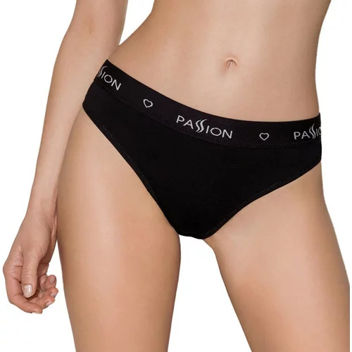 Passion PS004 Panties Black L