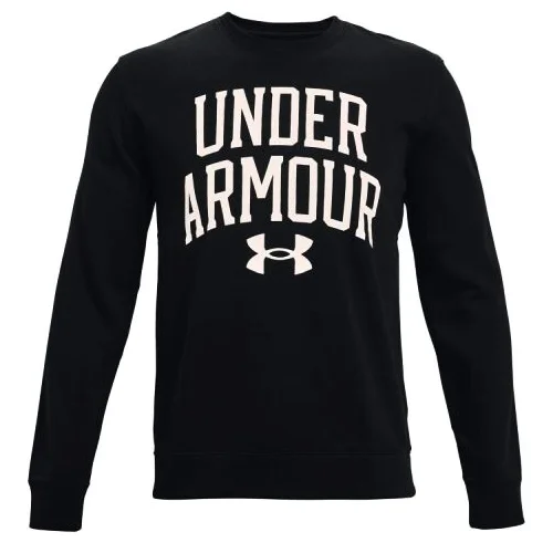 Under Armour Men's Sweatshirt RIVAL TERRY CREW-BLK S