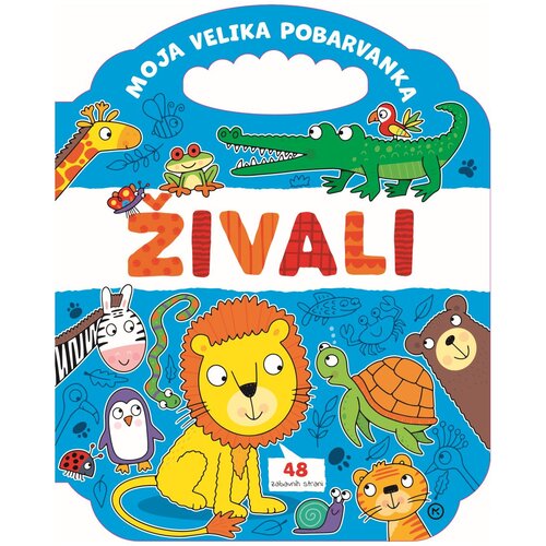 Mladinska Knjiga Moja velika pobarvanka - živali Cene