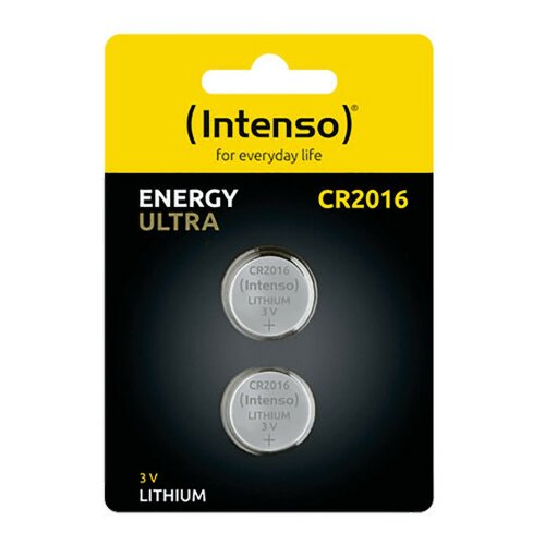Intenso baterija litijumska, CR2016/2, 3 V, dugmasta, blister 2 kom Slike