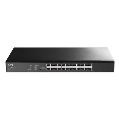 Cudy Switch GS1024E, Easy Smart, 24-Port, Gigabit, Rackmount, Light Managed Cene