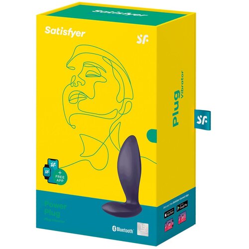 Satisfyer POWER PLUG PLUM Cene