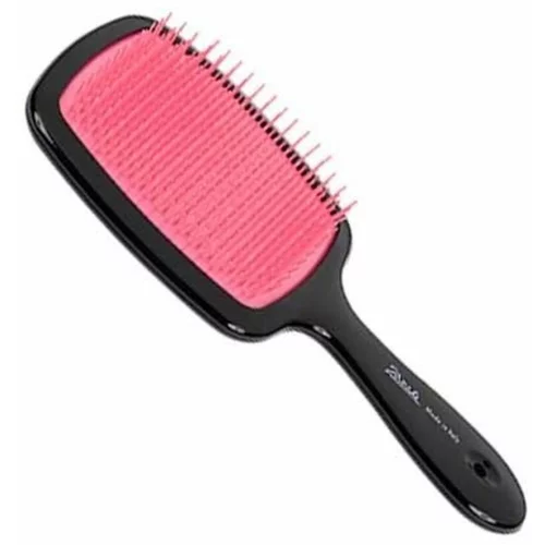 Janeke Detangling Hairbrush velika plošna četka za kosu 23,5 x 9,5 x 3 cm PINK 1 kom
