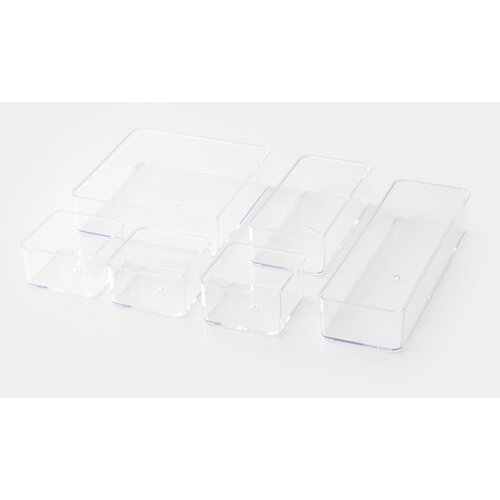 Sinsay Set prozirnih organizatora 6 pack Slike