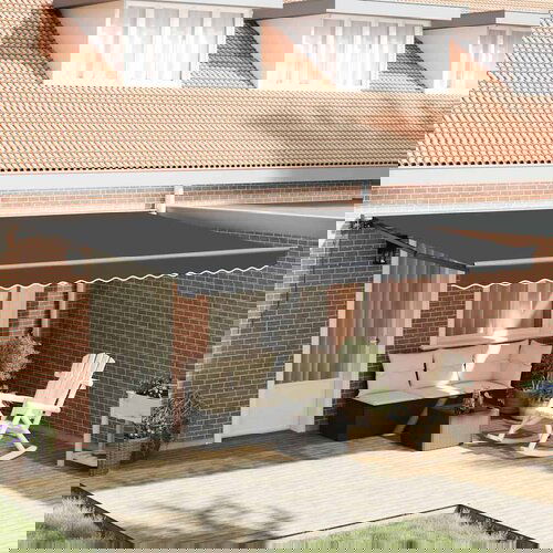 vidaXL retraktilna tenda antracit 450x300 cm Cene